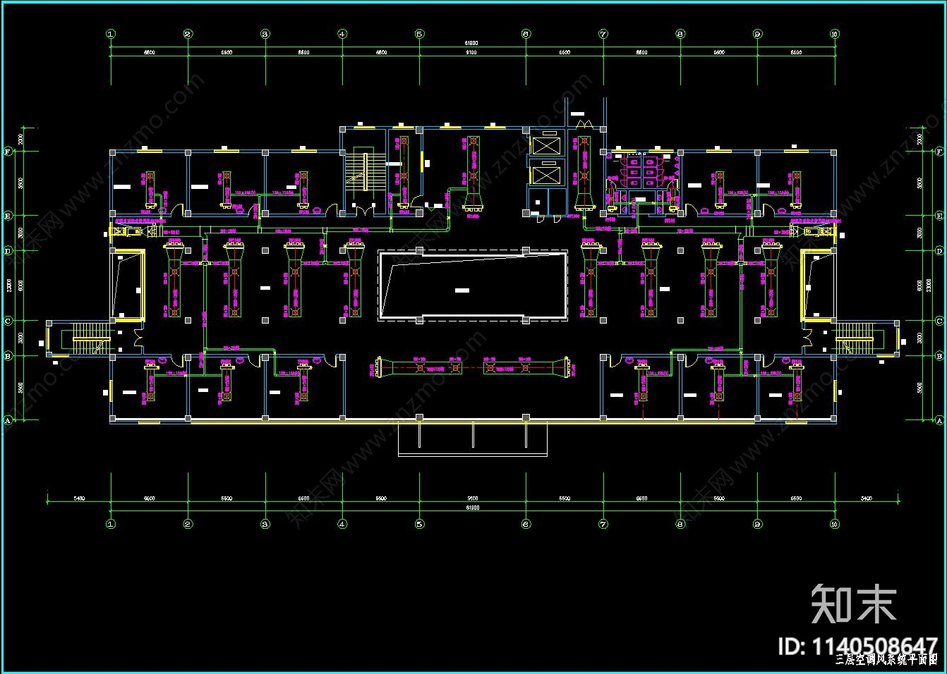 医院门诊楼空调施工图下载【ID:1140508647】