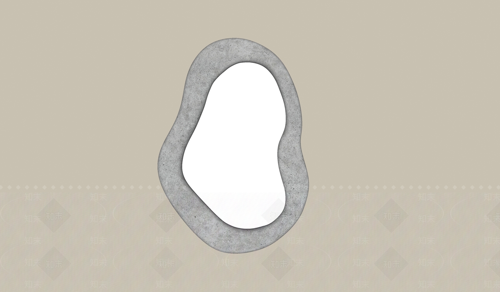 现代镜子SU模型下载【ID:1140513270】