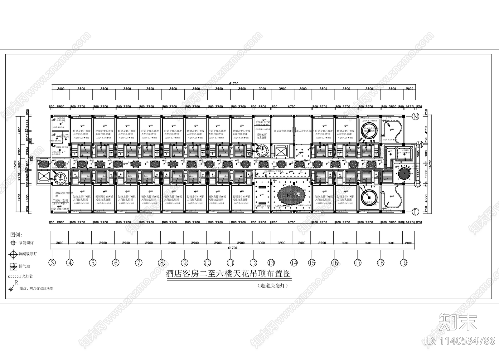 190套酒店宾馆室内装修cad施工图下载【ID:1140534786】