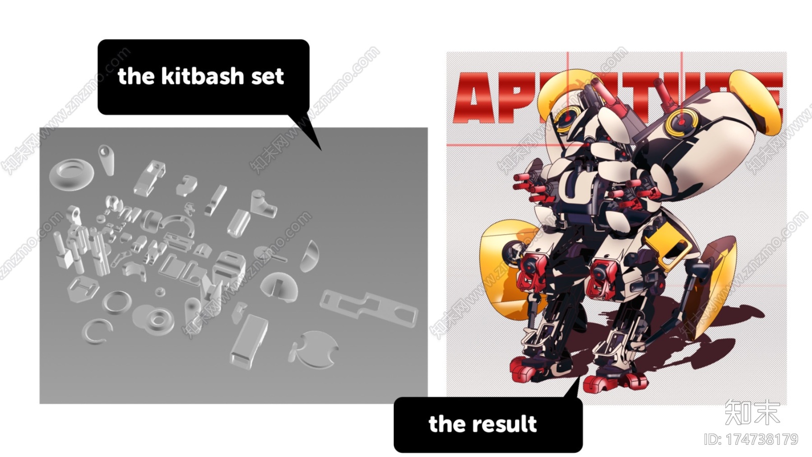 Kitbash包vol155件FBXCG模型下载【ID:174738179】