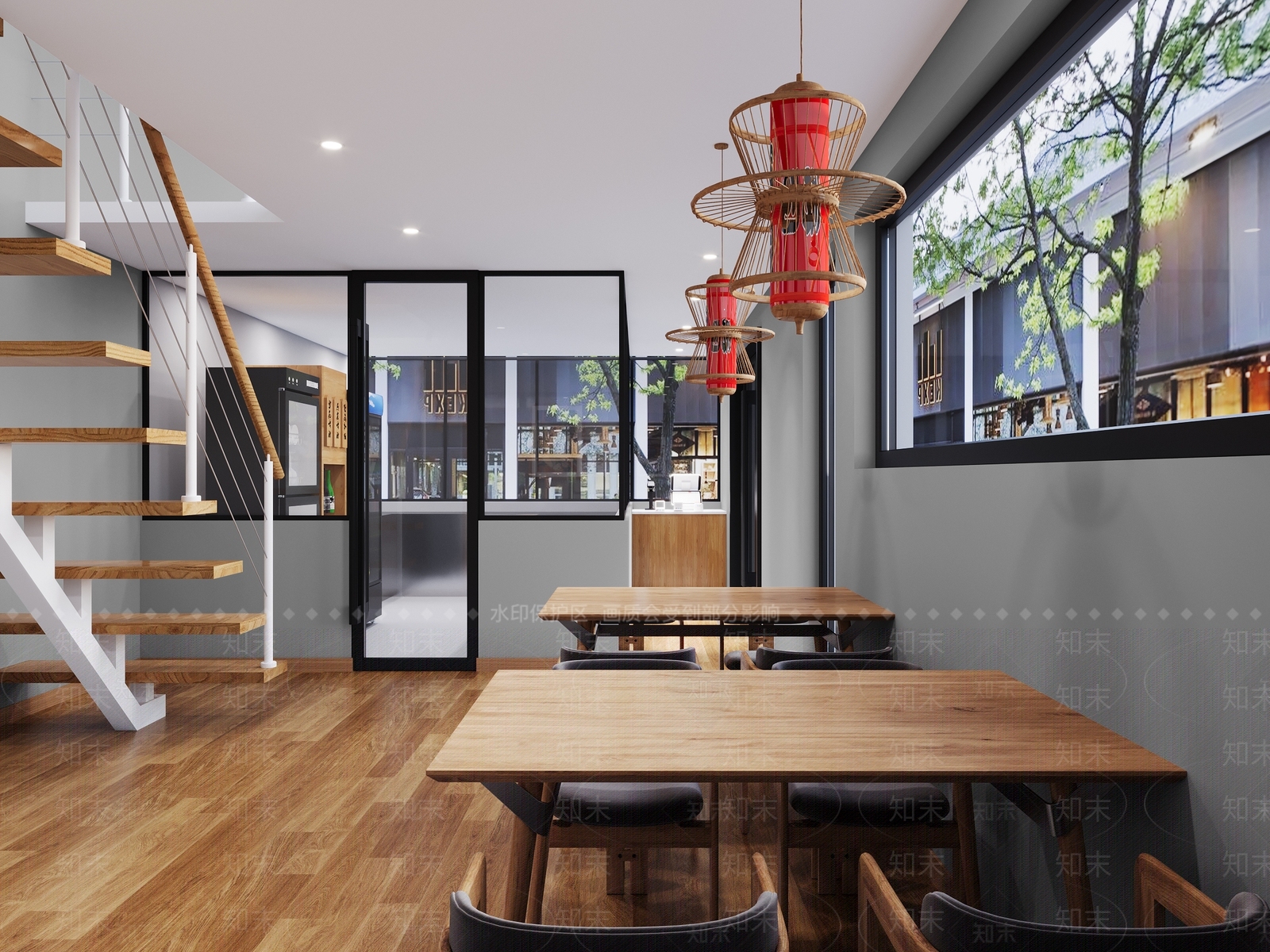 现代寿司店3D模型下载【ID:1140537804】