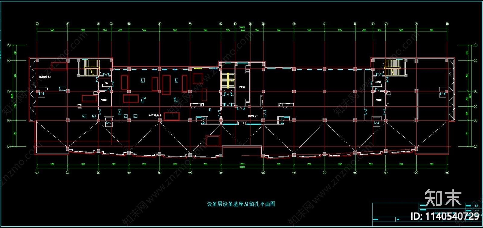 医院洁净手术室净化空调cad施工图下载【ID:1140540729】