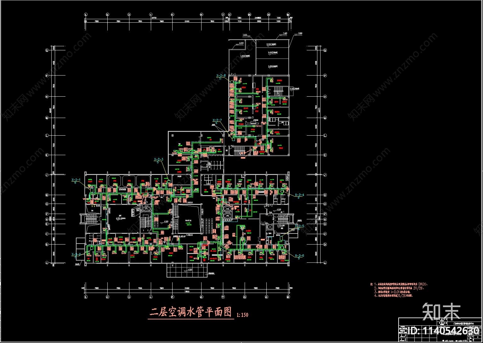 医院门诊综合楼空调通风施工图下载【ID:1140542630】