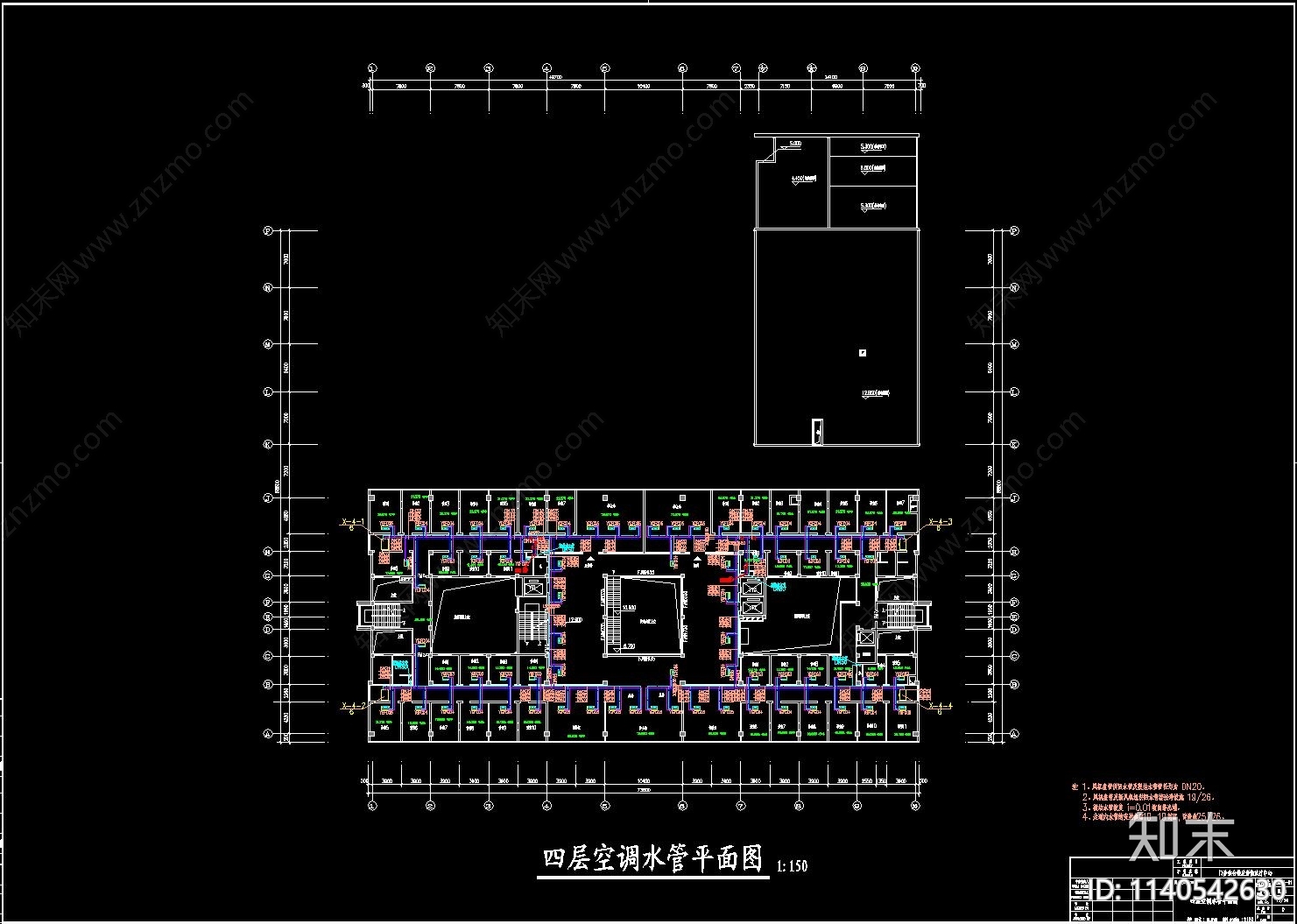 医院门诊综合楼空调通风cad施工图下载【ID:1140542630】