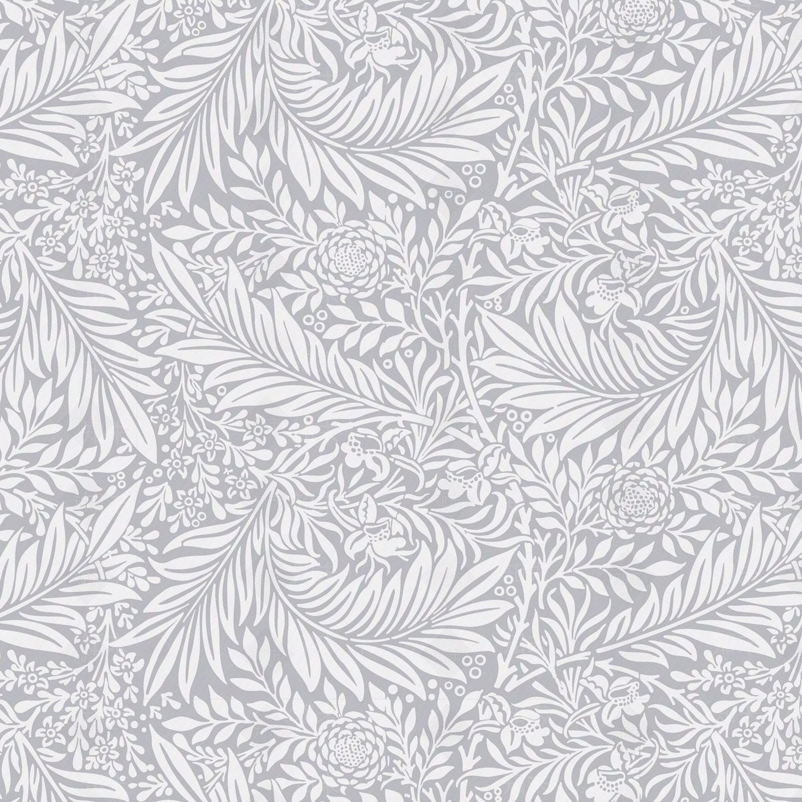 欧式浅灰色植物花纹墙纸贴图下载【ID:1140577763】