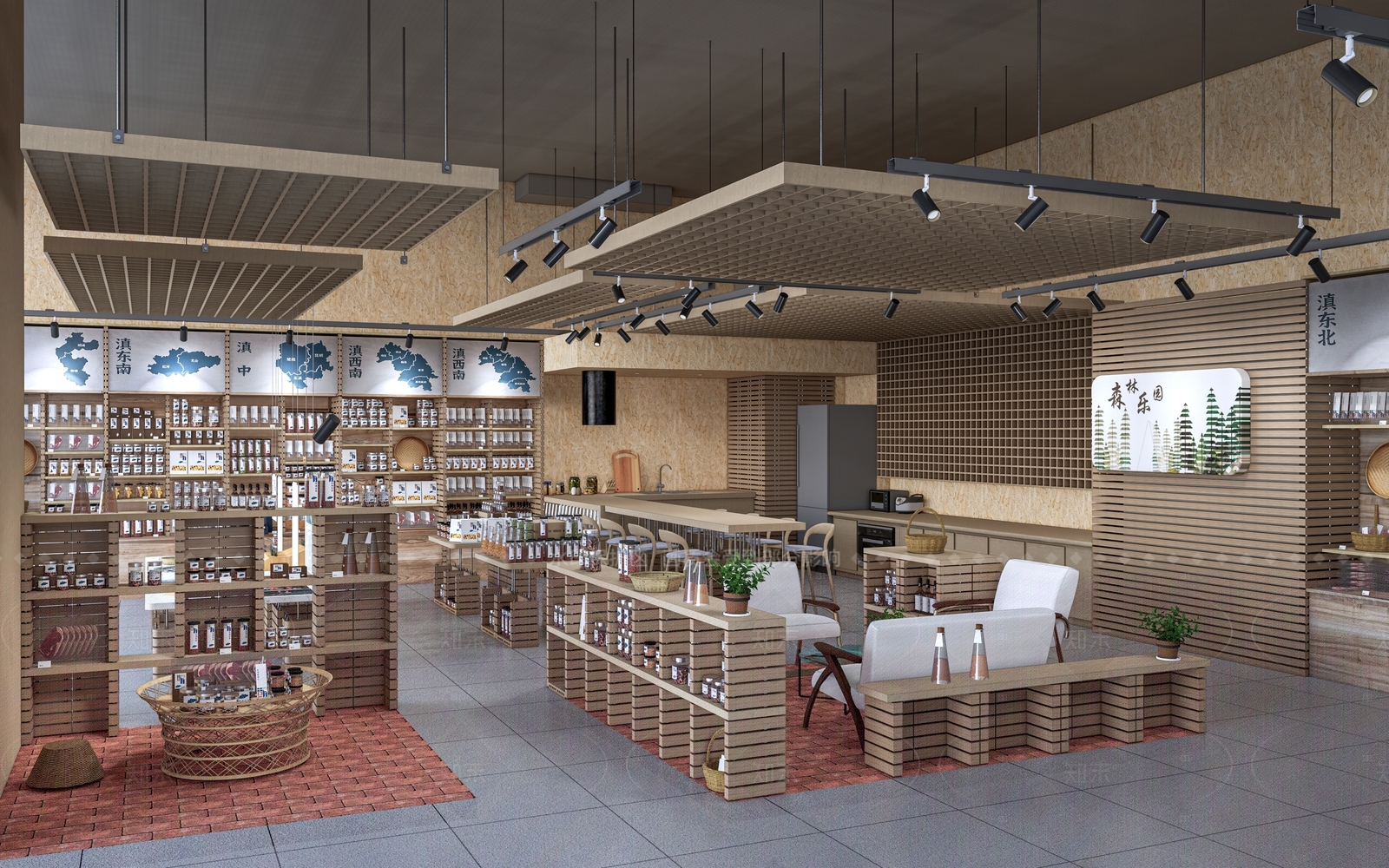 现代文创商店SU模型下载【ID:1140582238】