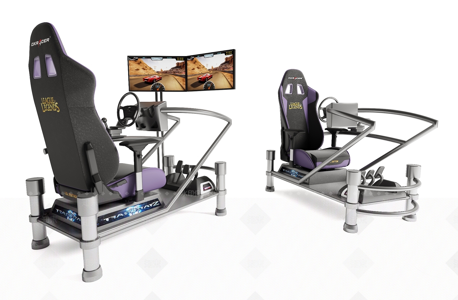 现代游戏设备3D模型下载【ID:1140584392】