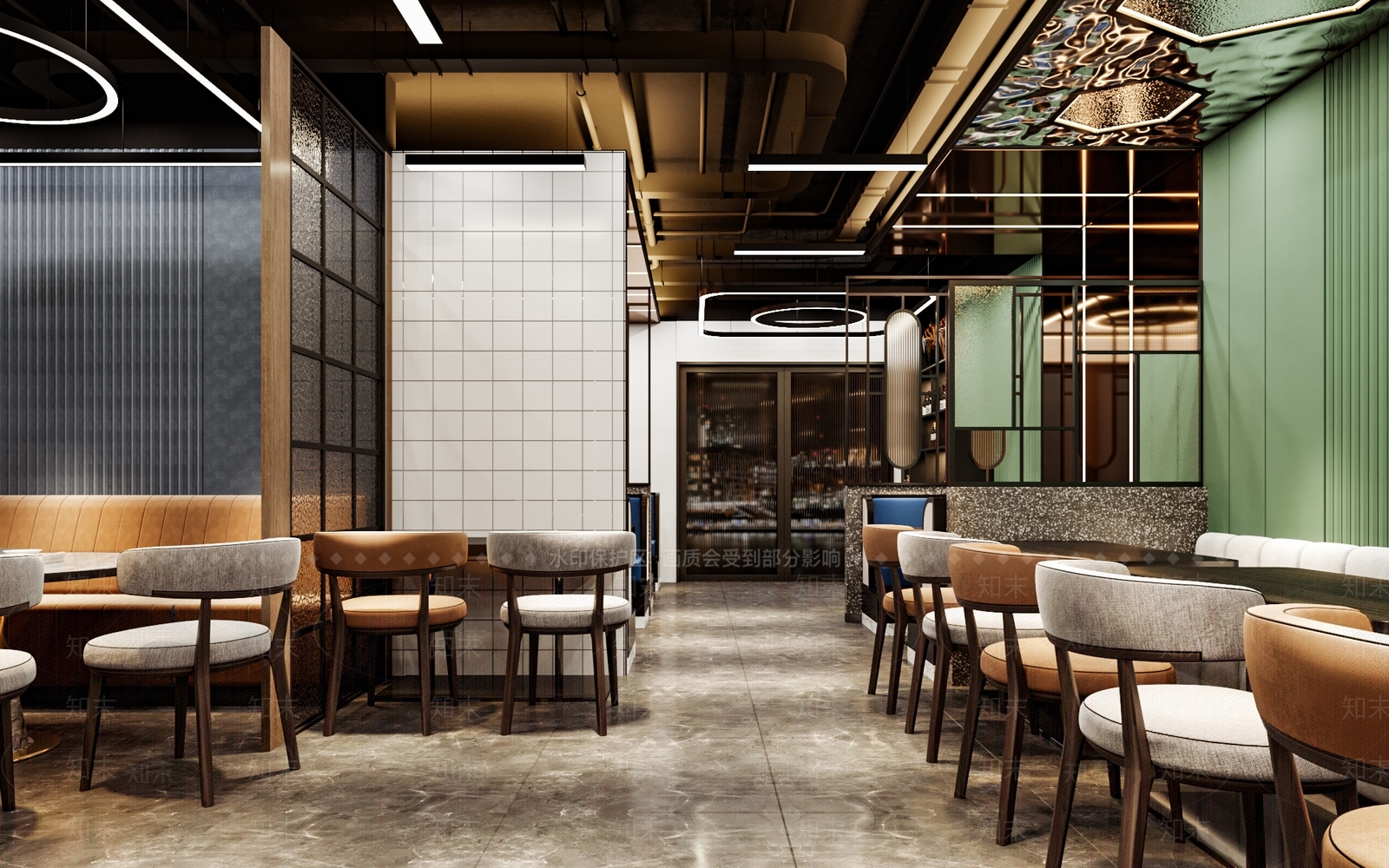 现代九喜龙虾店3D模型下载【ID:1140613649】