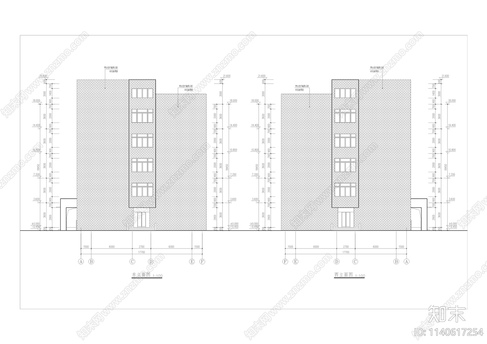 学生公寓宿舍建筑施工图下载【ID:1140617254】