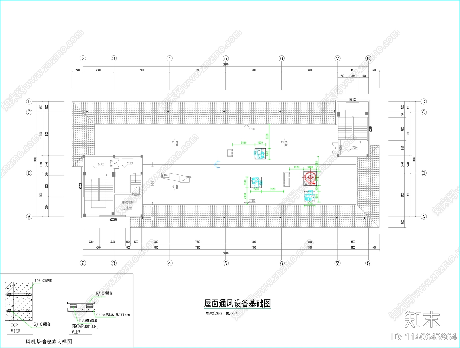 实验室暖通cad施工图下载【ID:1140643964】