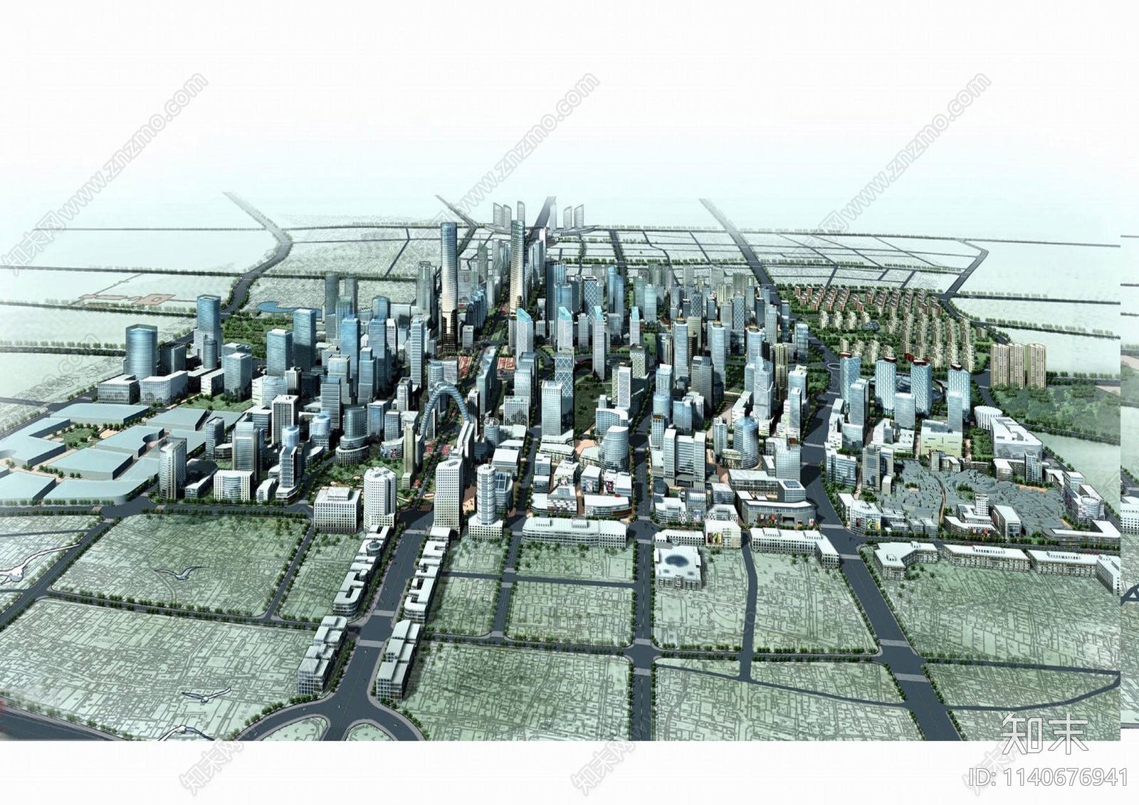 长沙芙蓉CBD概念规划方案文本下载【ID:1140676941】