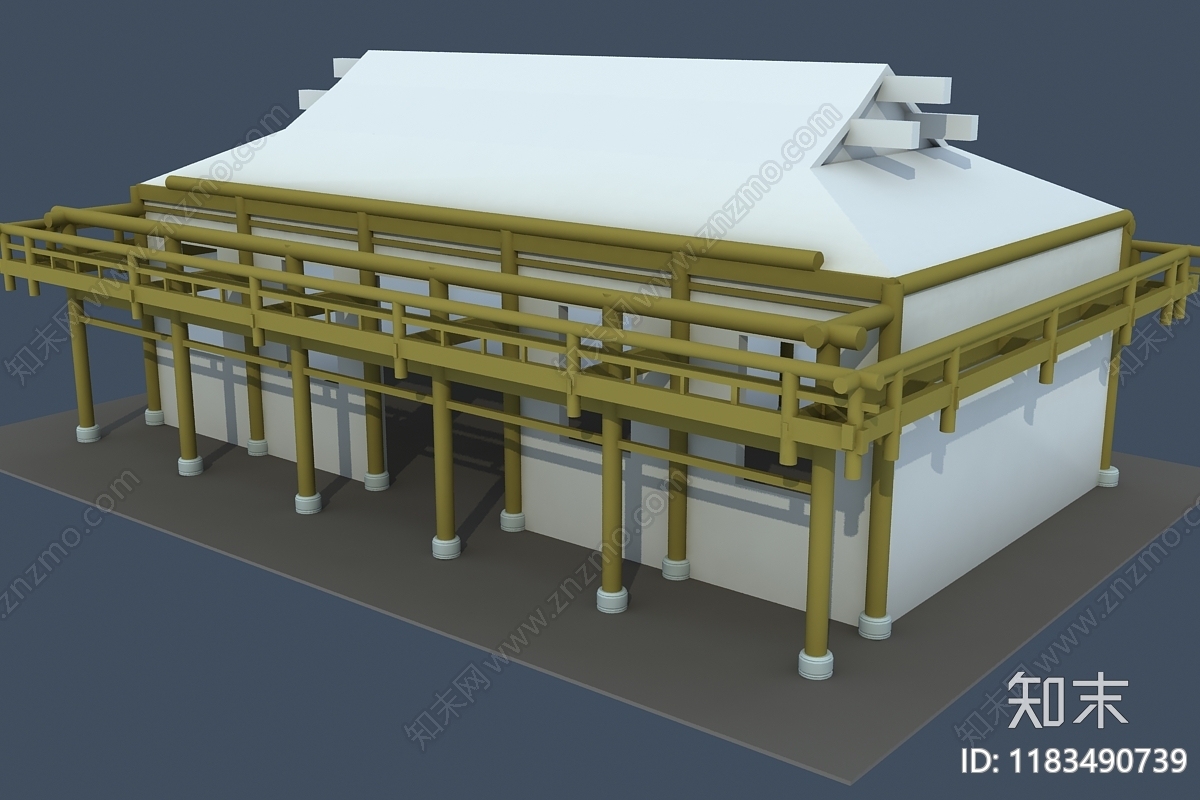 古建筑cad施工图下载【ID:1183490739】