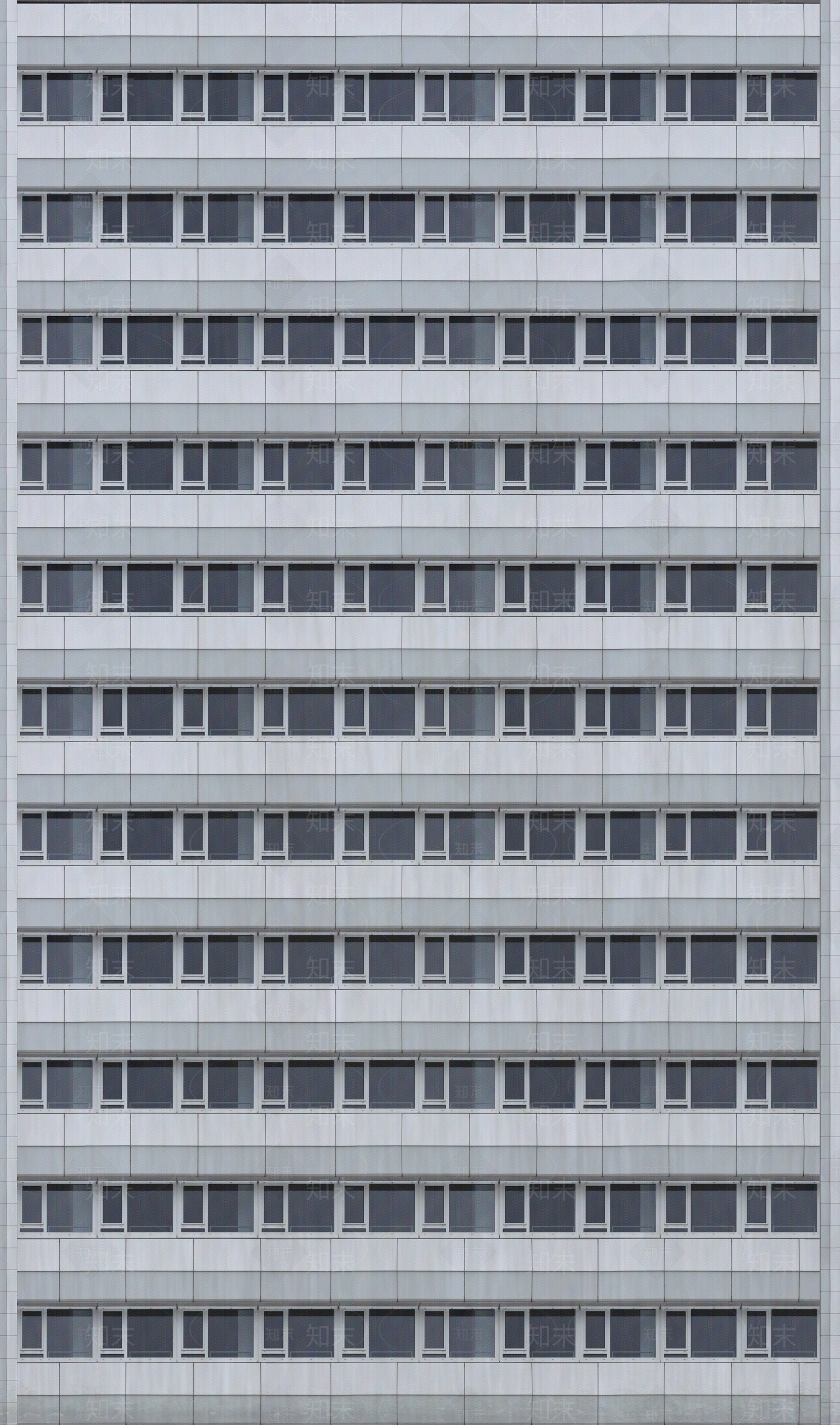 写字楼玻璃幕墙建筑外立面贴图下载【ID:1140720311】