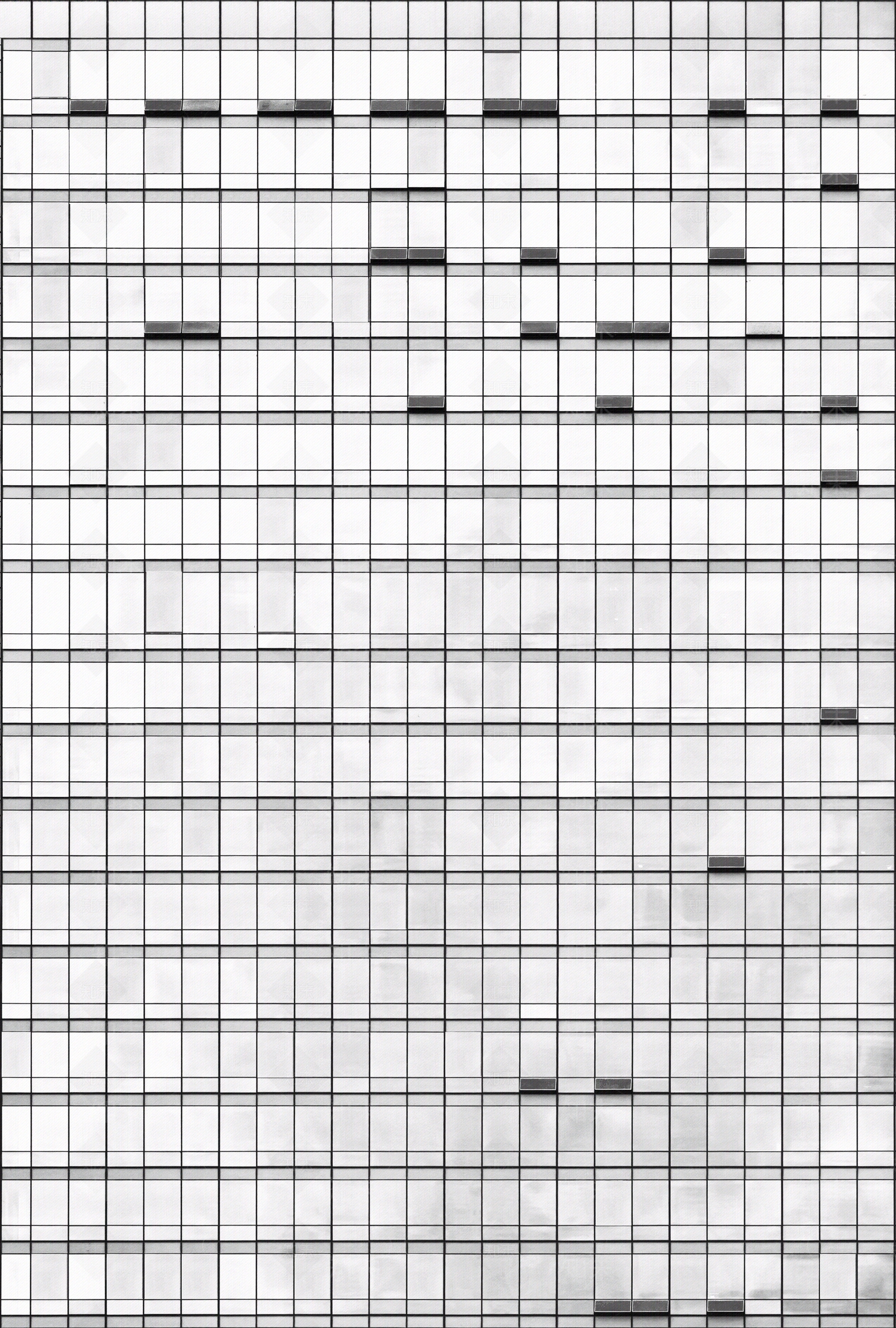 写字楼玻璃幕墙建筑外立面贴图下载【ID:1140720850】