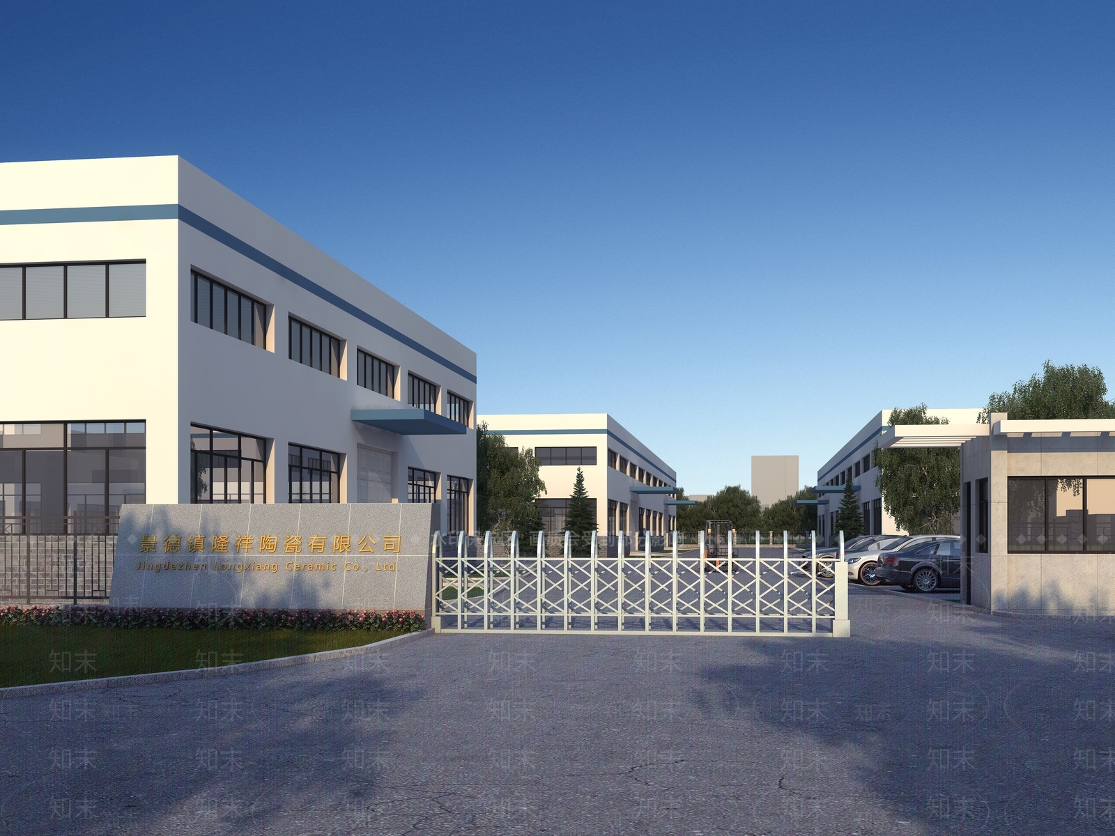 现代工业厂房3D模型下载【ID:1140771778】