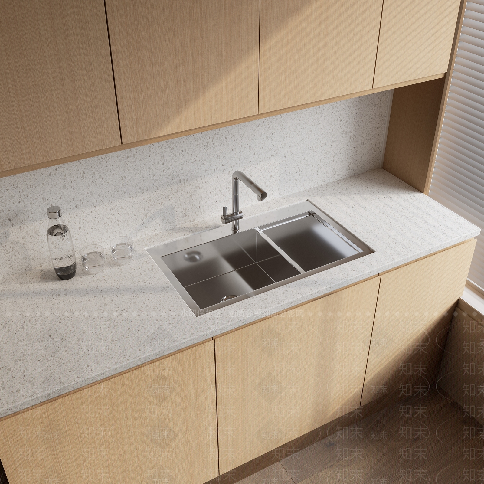 水槽3D模型下载【ID:1140785762】