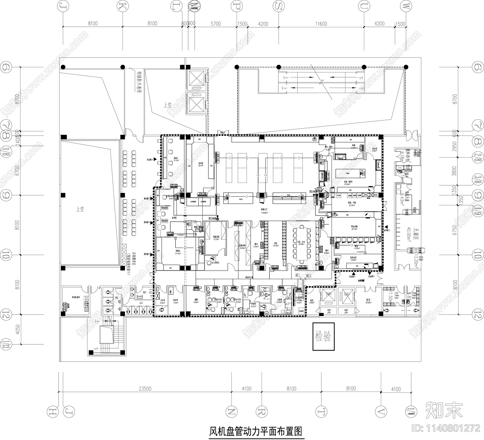 妇幼检验科洁净实验室装饰cad施工图下载【ID:1140801272】