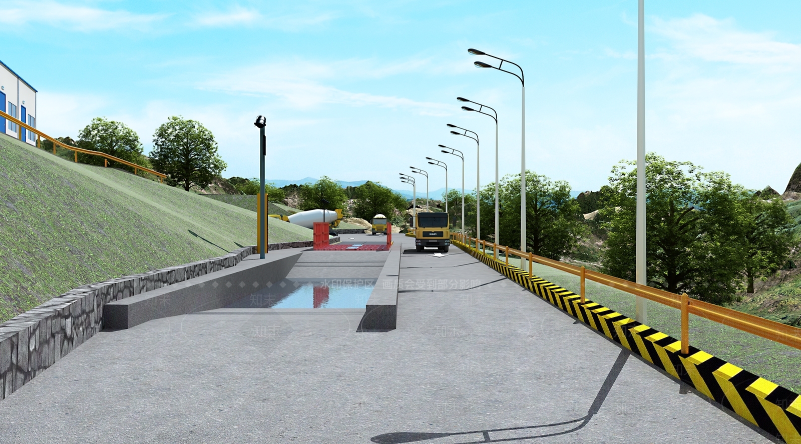 现代建筑工地3D模型下载【ID:1140807281】