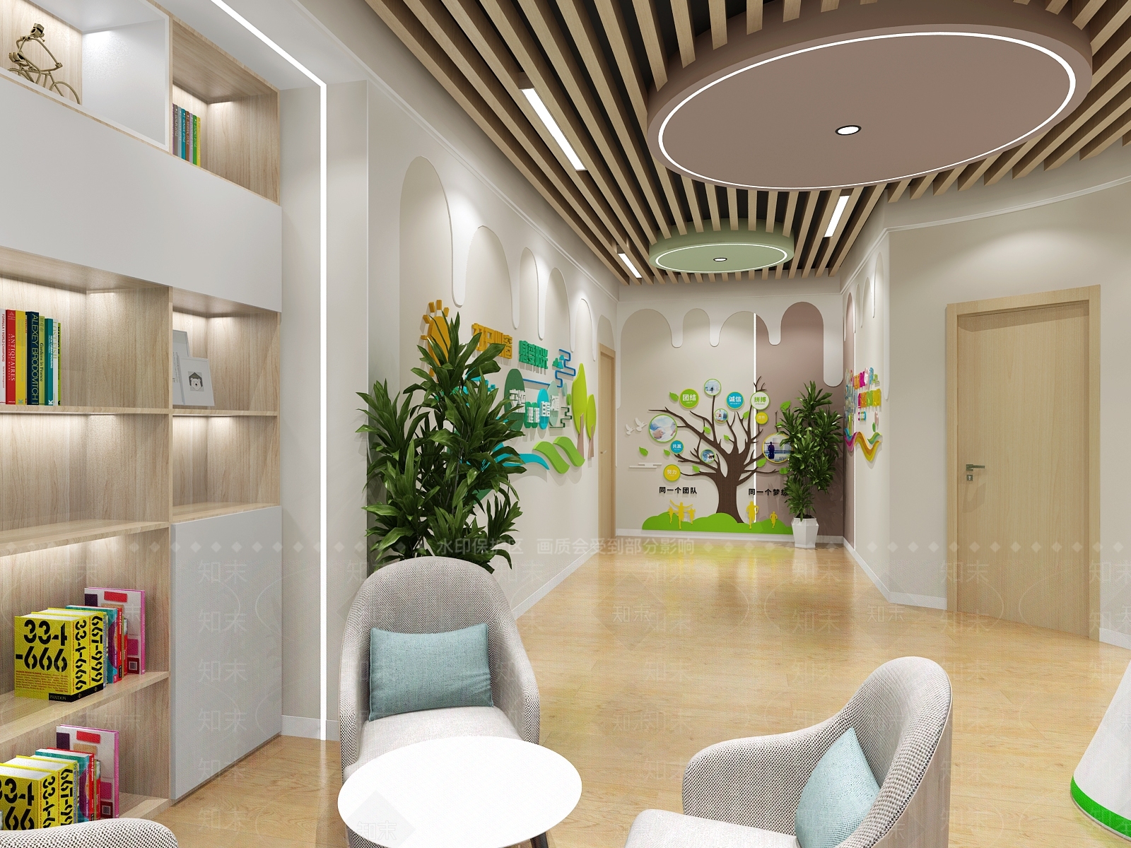 现代接待室3D模型下载【ID:1213907953】