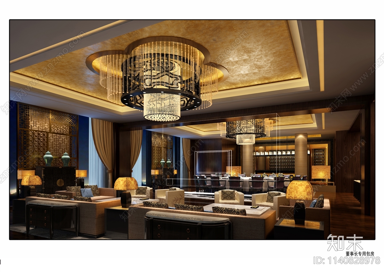 园林式五星级度假酒店室内cad施工图下载【ID:1140828978】