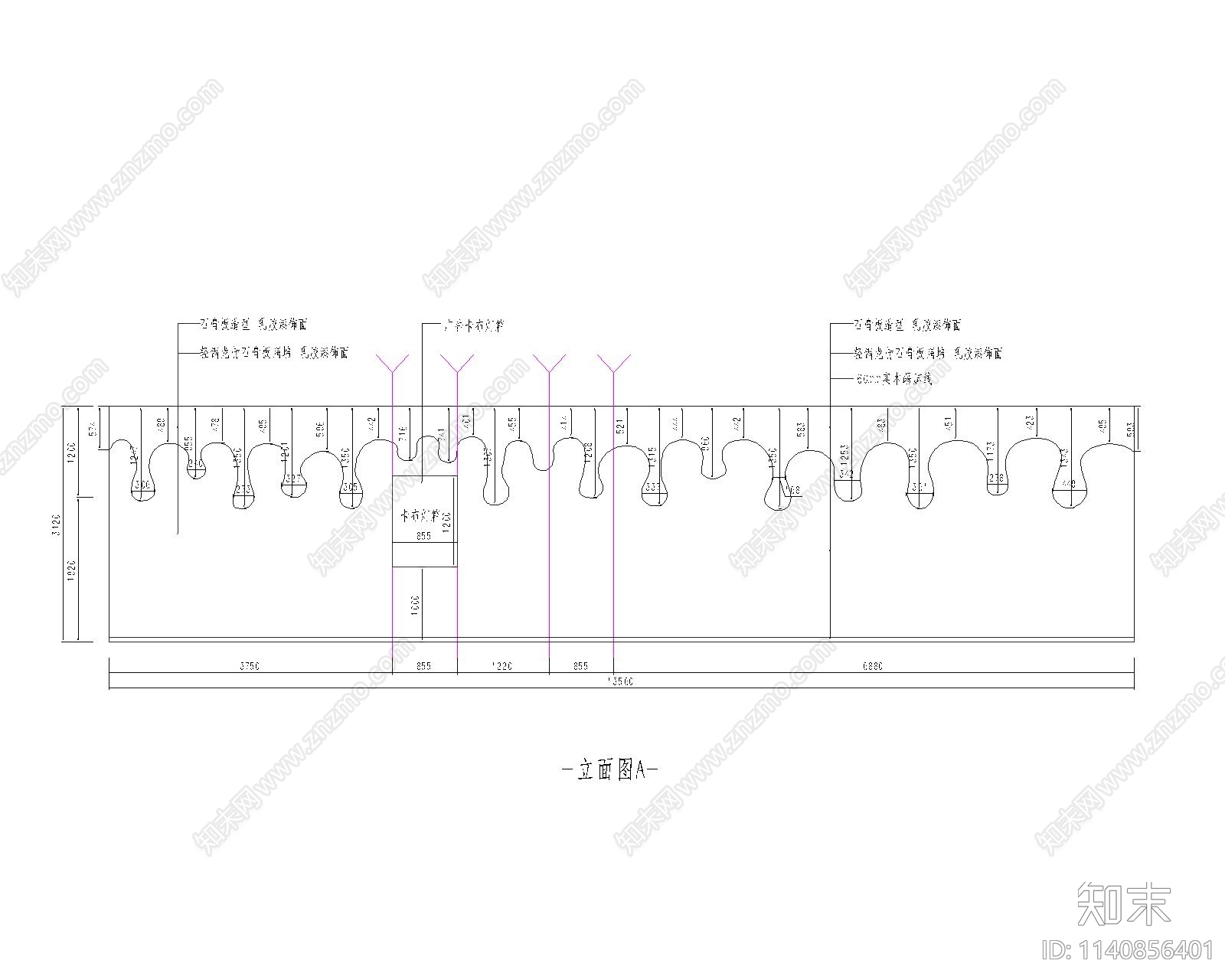 现代儿童美发店装修cad施工图下载【ID:1140856401】