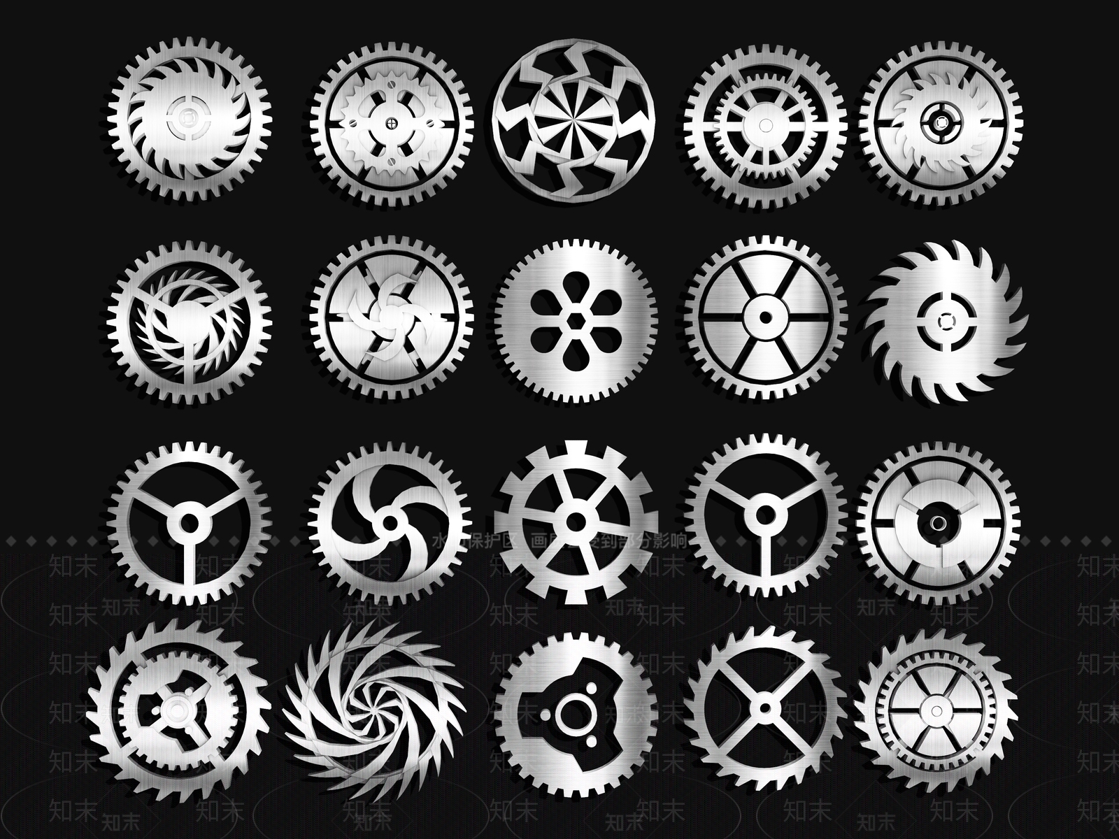 现代工业机械齿轮SU模型下载【ID:1140858793】