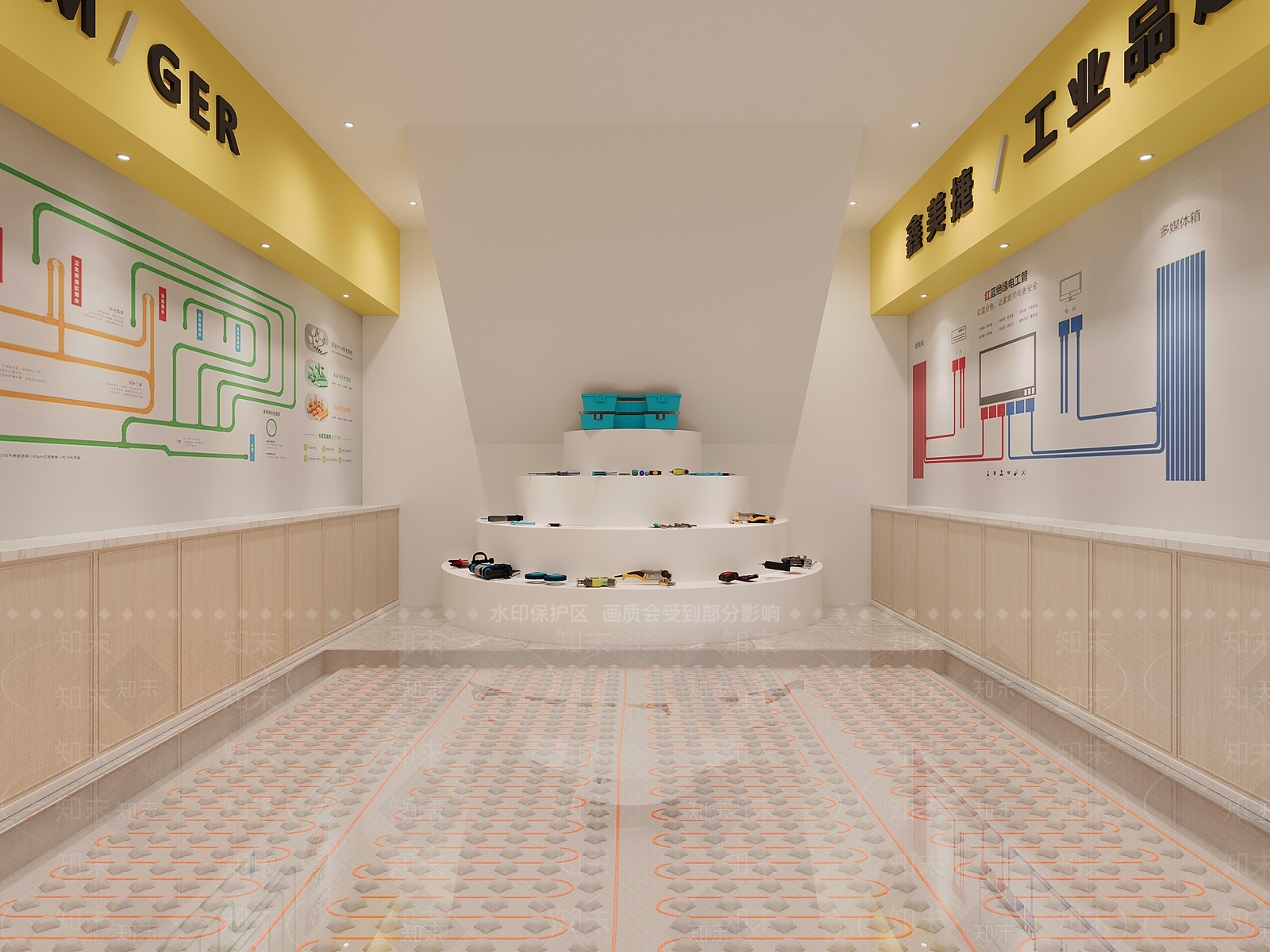 现代水管五金店3D模型下载【ID:1140880607】