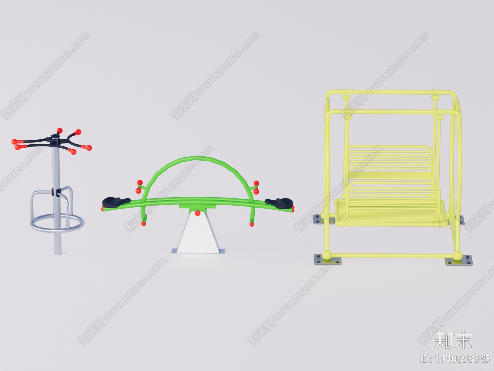 健身器材SU模型下载【ID:1140898845】