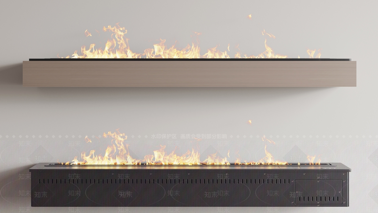 现代壁炉3D模型下载【ID:1140930649】