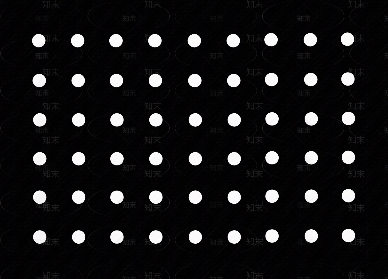 无缝圆点穿孔板黑白凹凸贴图下载【ID:1140953839】