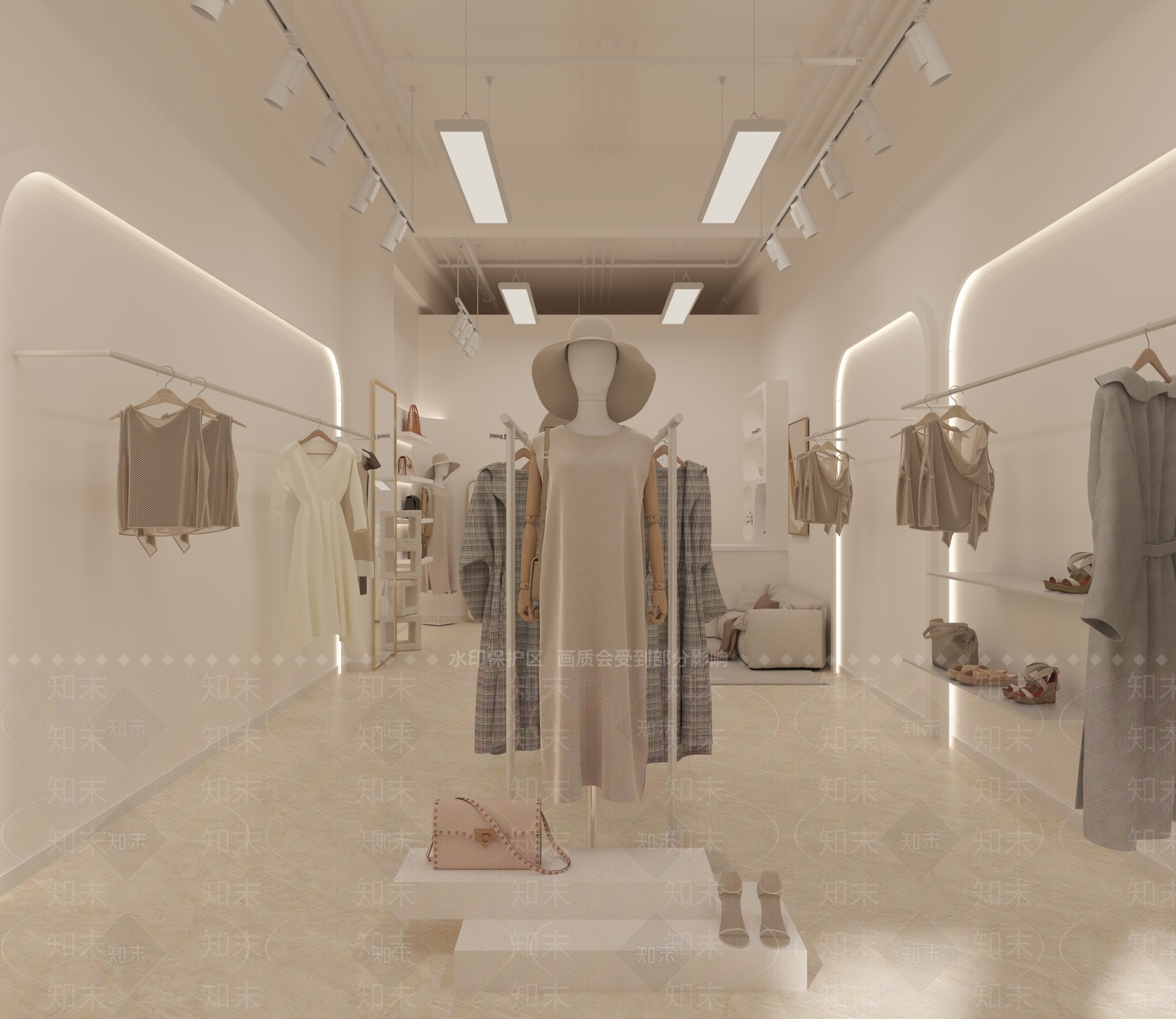 服装店3D模型精品下载_3dmax模型_知末网