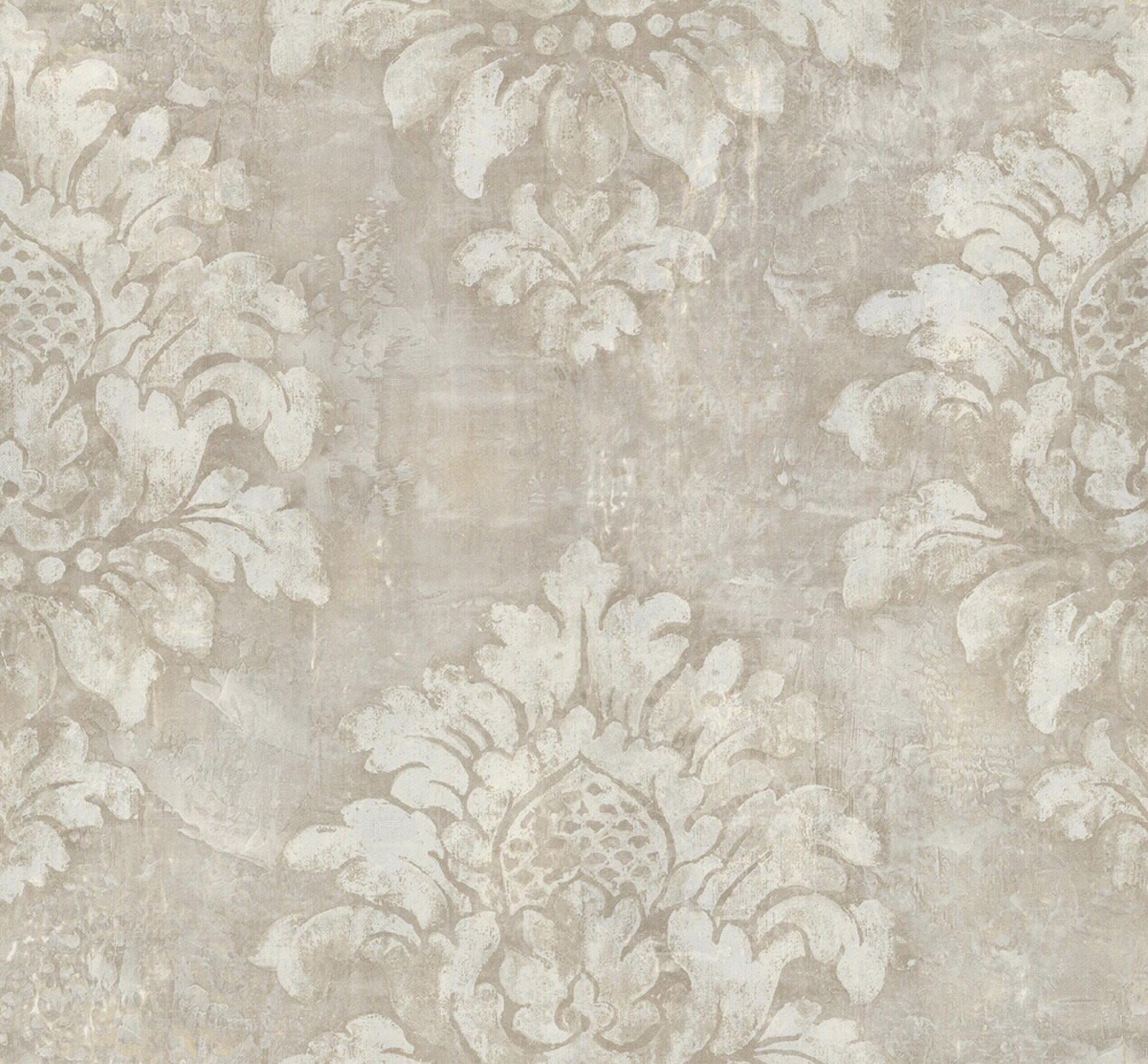 无缝欧式做旧米黄色印花墙布贴图下载【ID:1140989891】