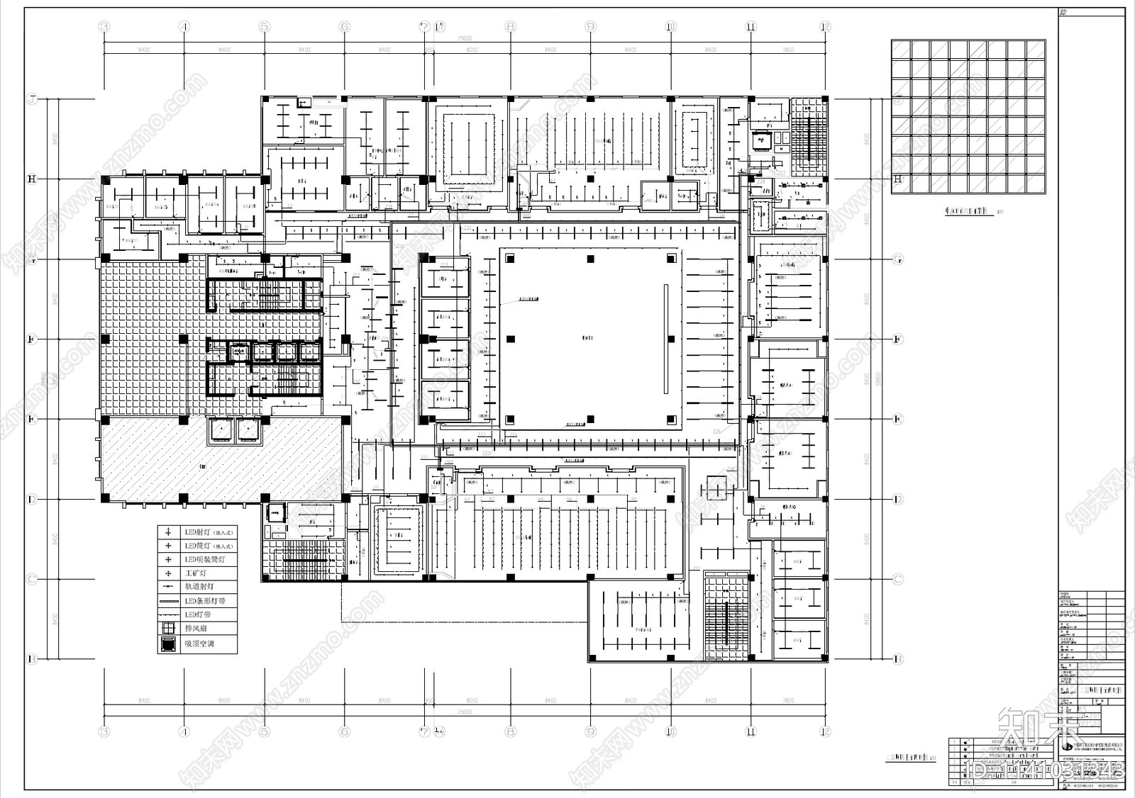长江上游法律服务中心装修cad施工图下载【ID:1141031343】