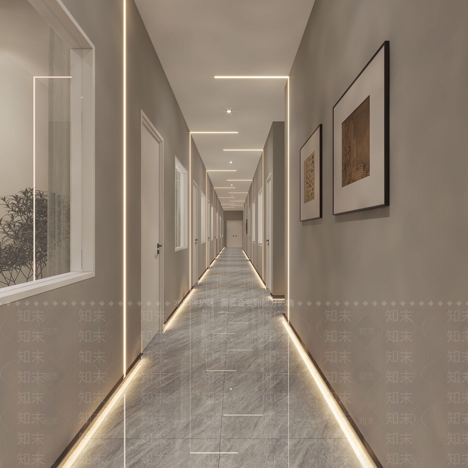 现代公共卫生间3D模型下载【ID:1213913762】