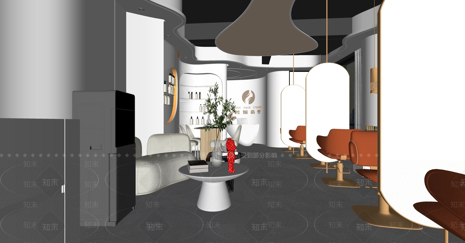 现代理发店SU模型下载【ID:1141130933】