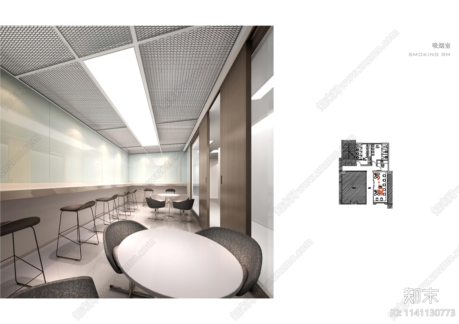 东风日产企业办公室VIP会议室cad施工图下载【ID:1141130773】