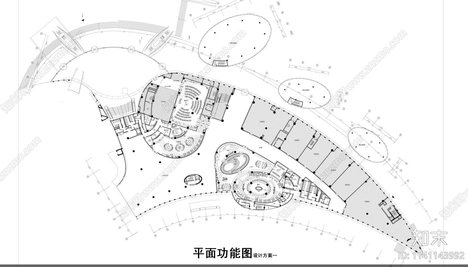 综合性科技文化艺术中心施工图下载【ID:1141143992】