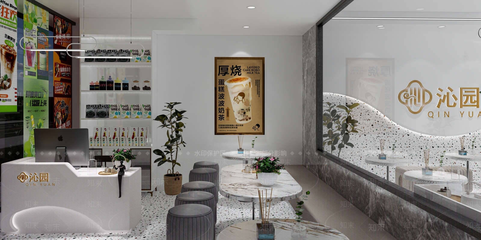 现代理发店SU模型下载【ID:1141158777】