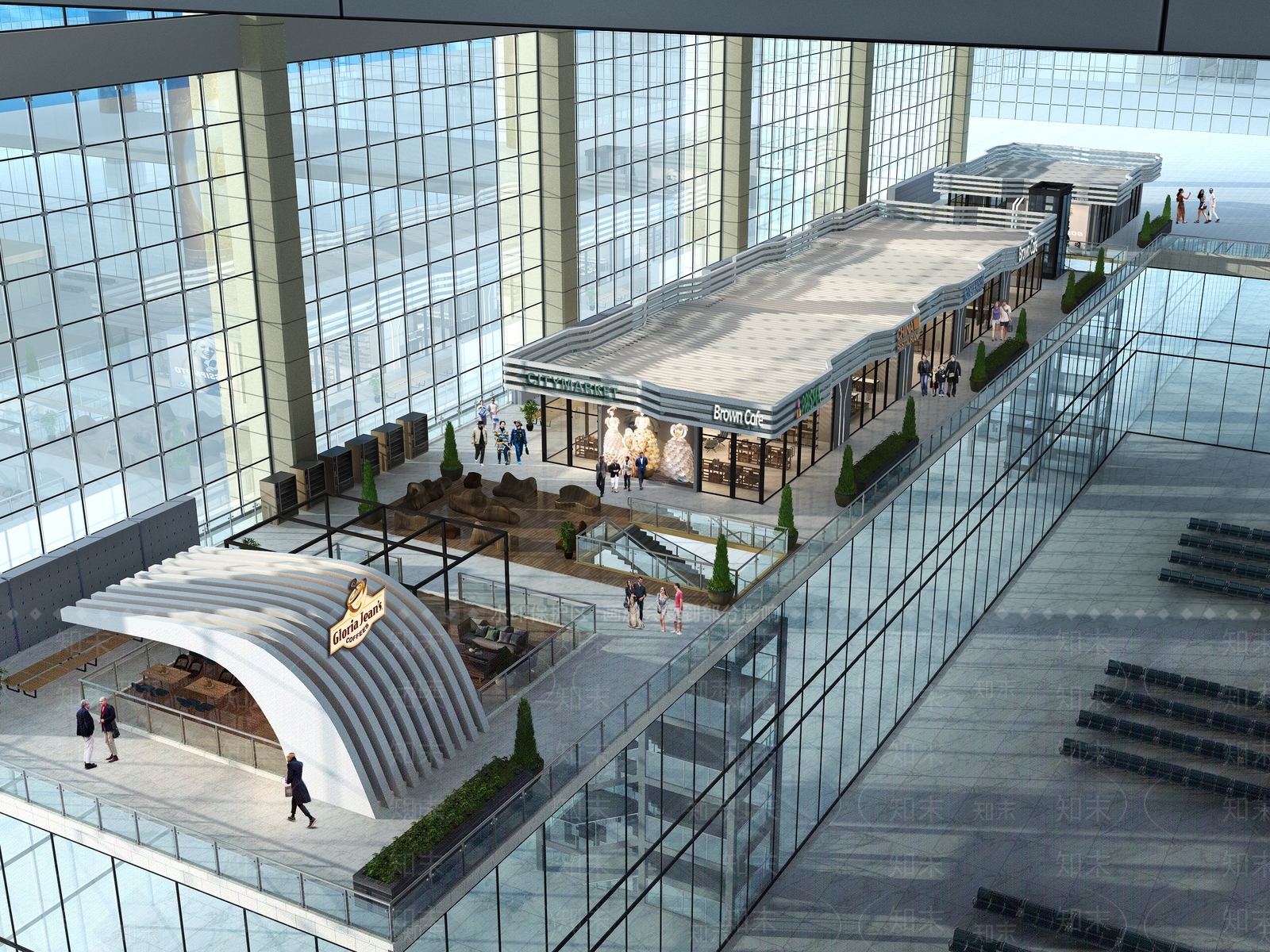 现代机场3D模型下载【ID:1141207231】