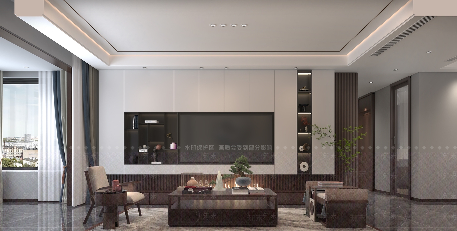 新中式酒窖3D模型下载【ID:1213917460】