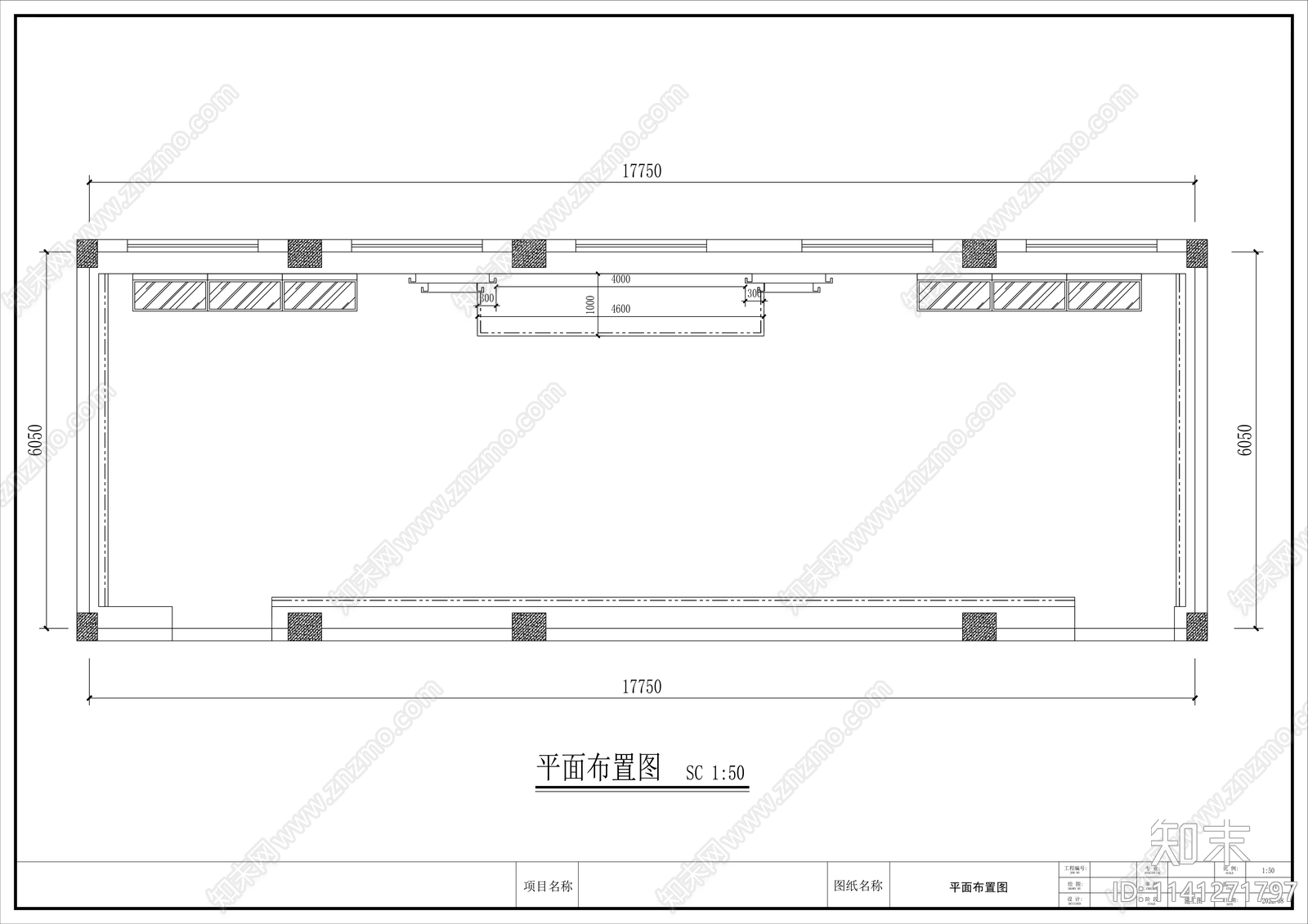 档案展馆cad施工图下载【ID:1141271797】