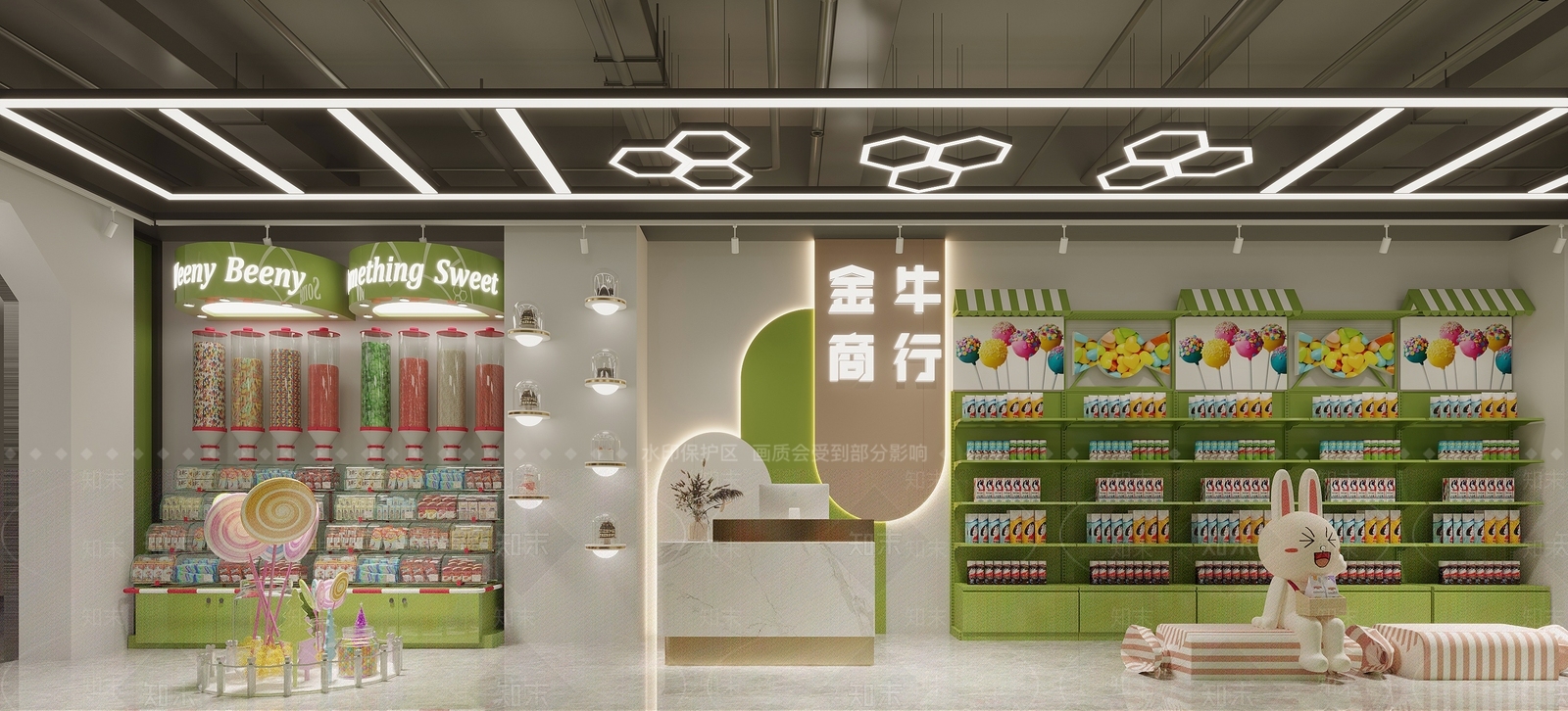 现代玩具礼品店3D模型下载【ID:1141477558】
