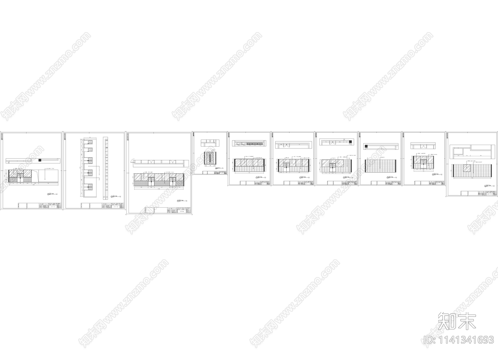 餐饮中央厨房装修cad施工图下载【ID:1141341693】