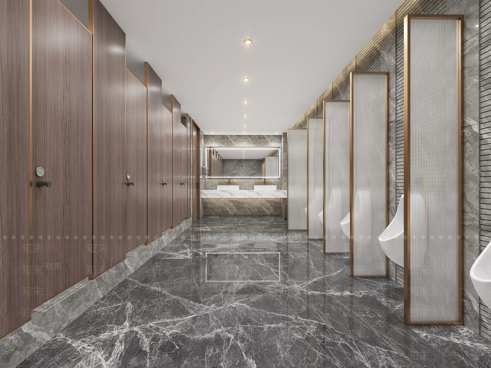 现代酒店卫生间3D模型下载【ID:1141355991】