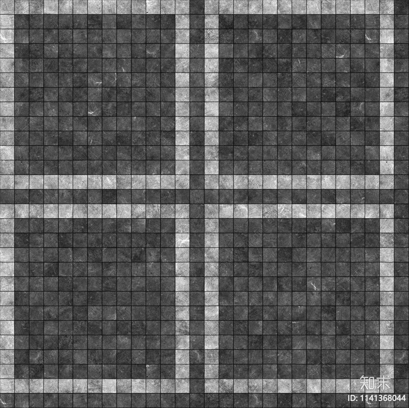 无缝灰色小料石拼花贴图下载【ID:1141368044】