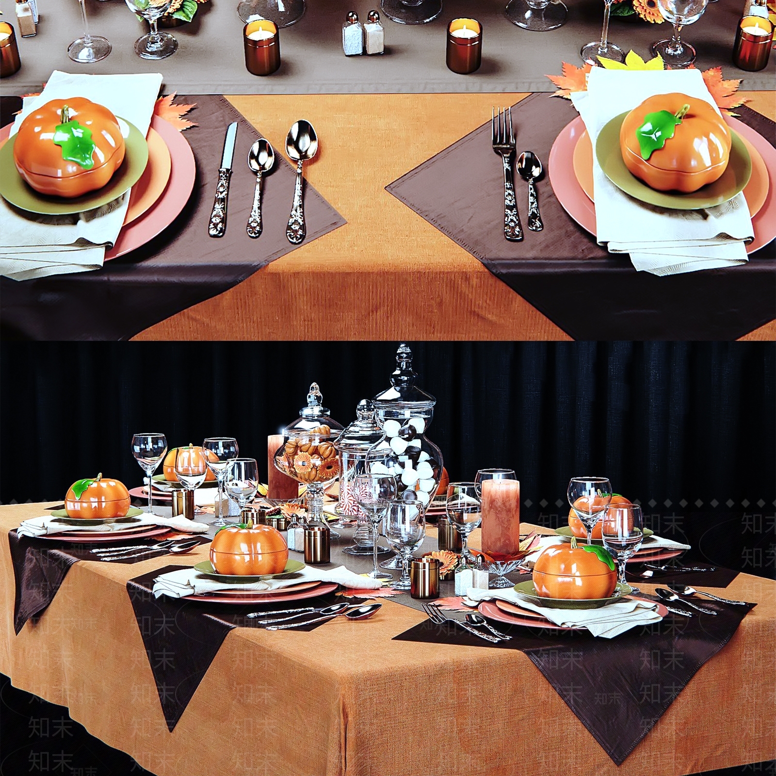 餐具餐盘3D模型下载【ID:1141427490】