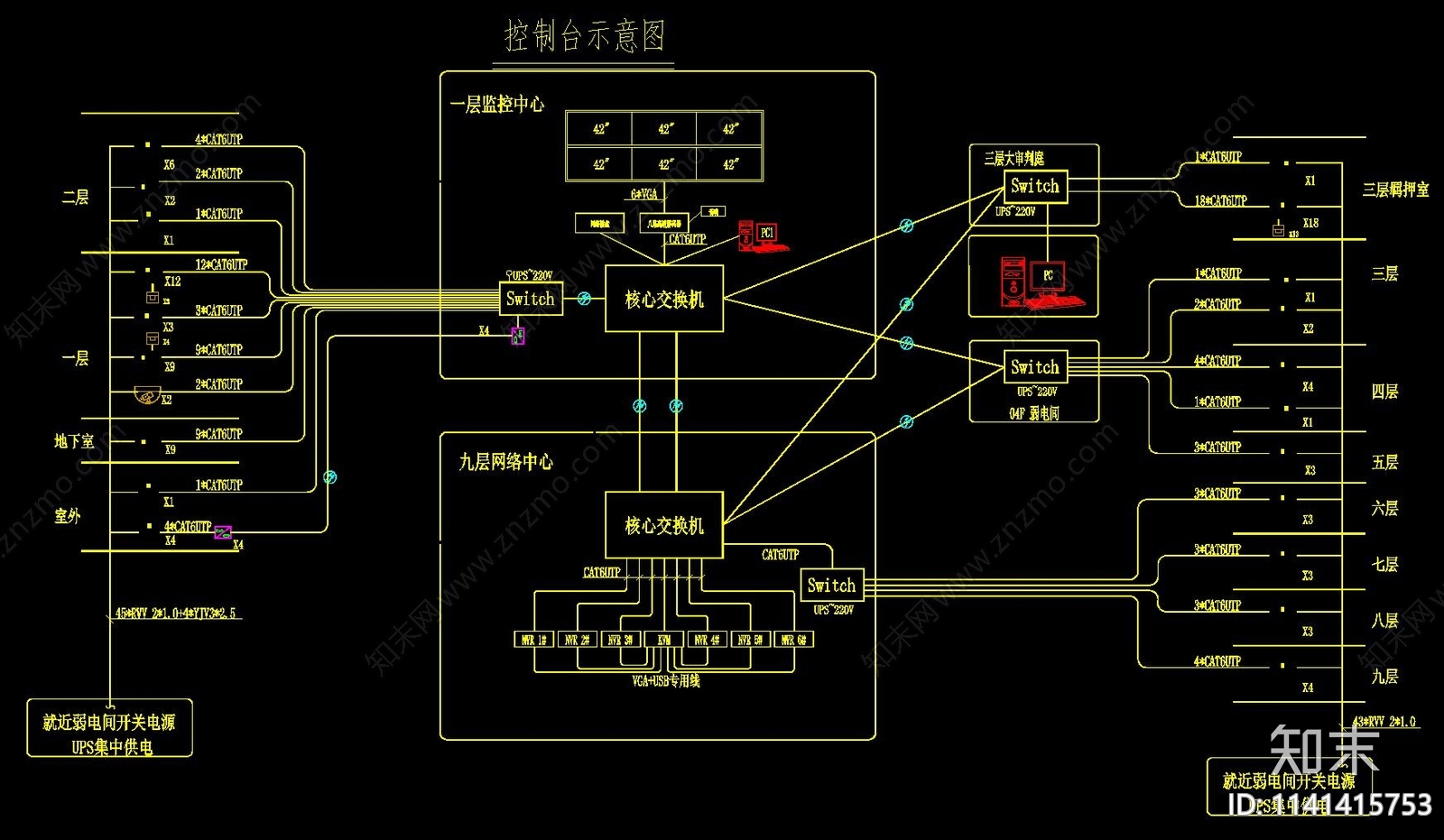 LED屏体安装cad施工图下载【ID:1141415753】