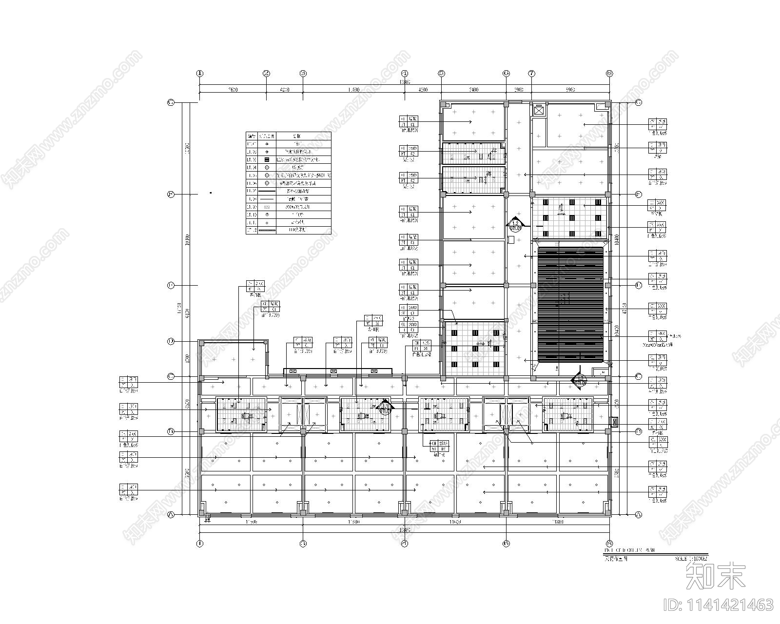 上海某示范幼儿园室内装修平面系统cad施工图下载【ID:1141421463】