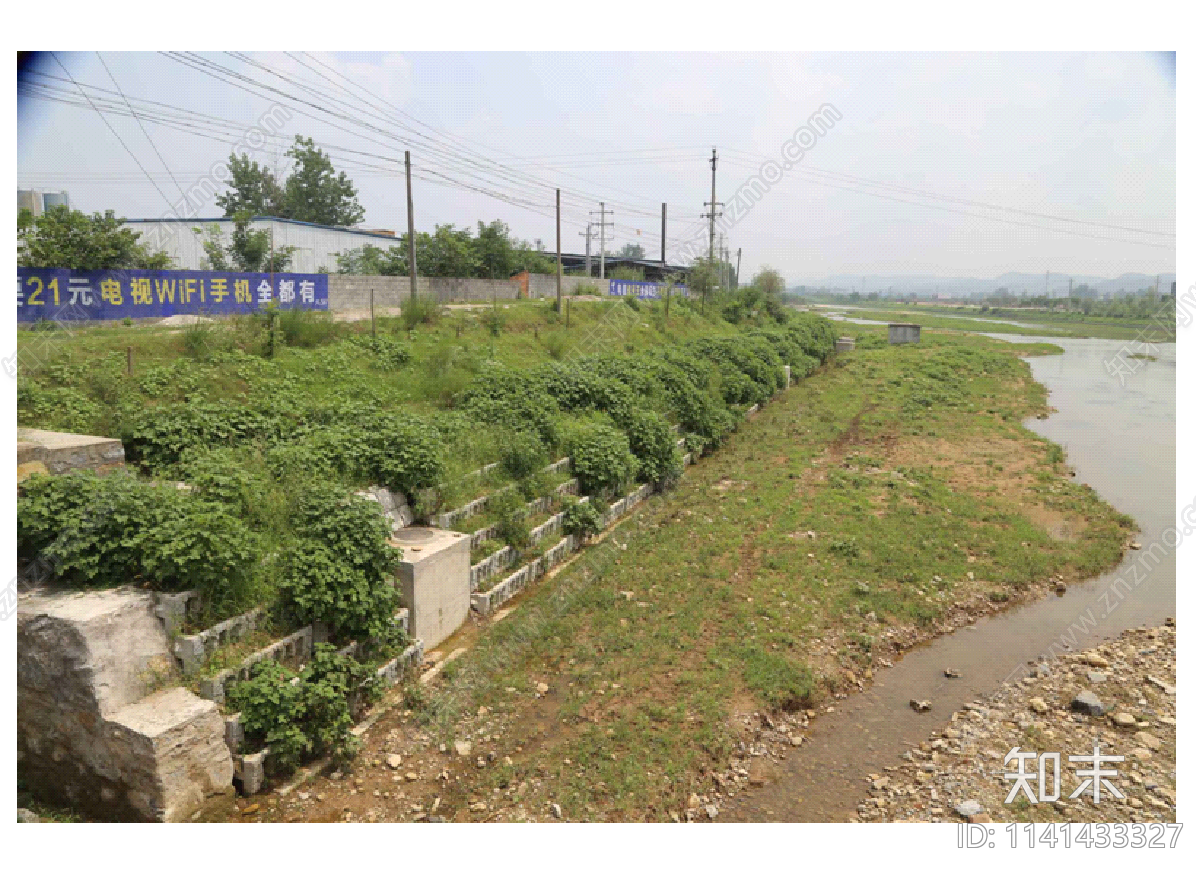 阶梯式生态护坡cad施工图下载【ID:1141433327】