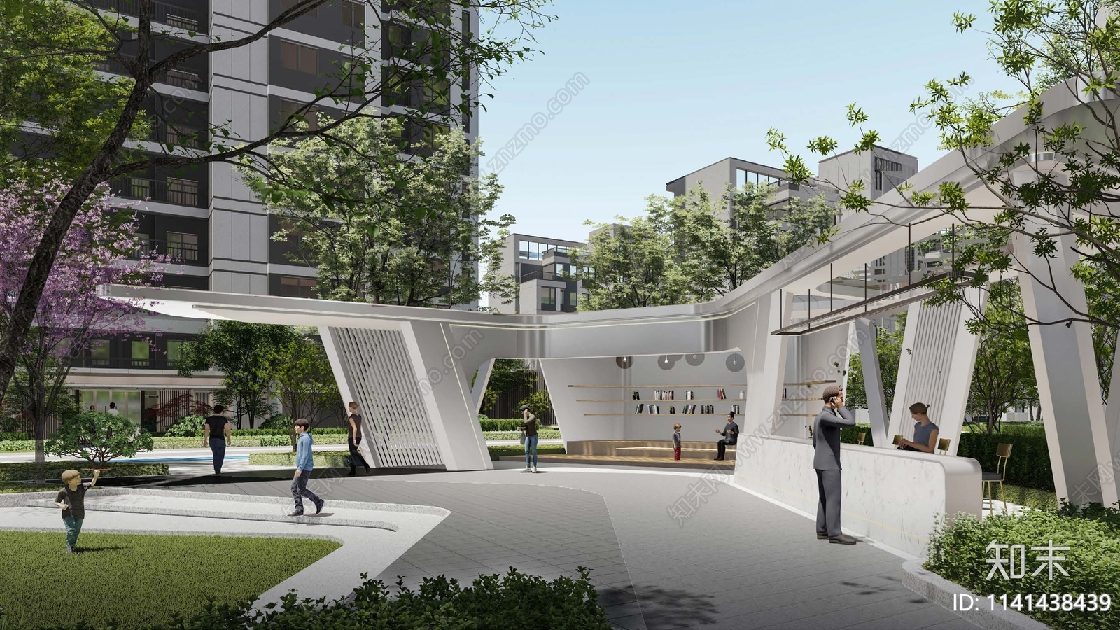 武汉南德缦和世纪AB地块景观方案文本下载【ID:1141438439】_【知末方案文本库】